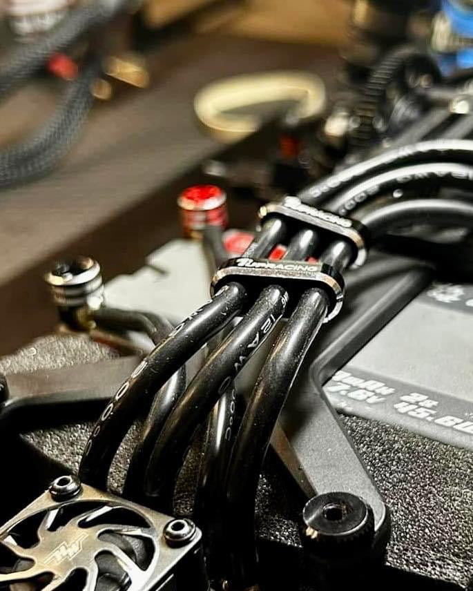 Brandon Showler with the double UltraLite Wire Organizer