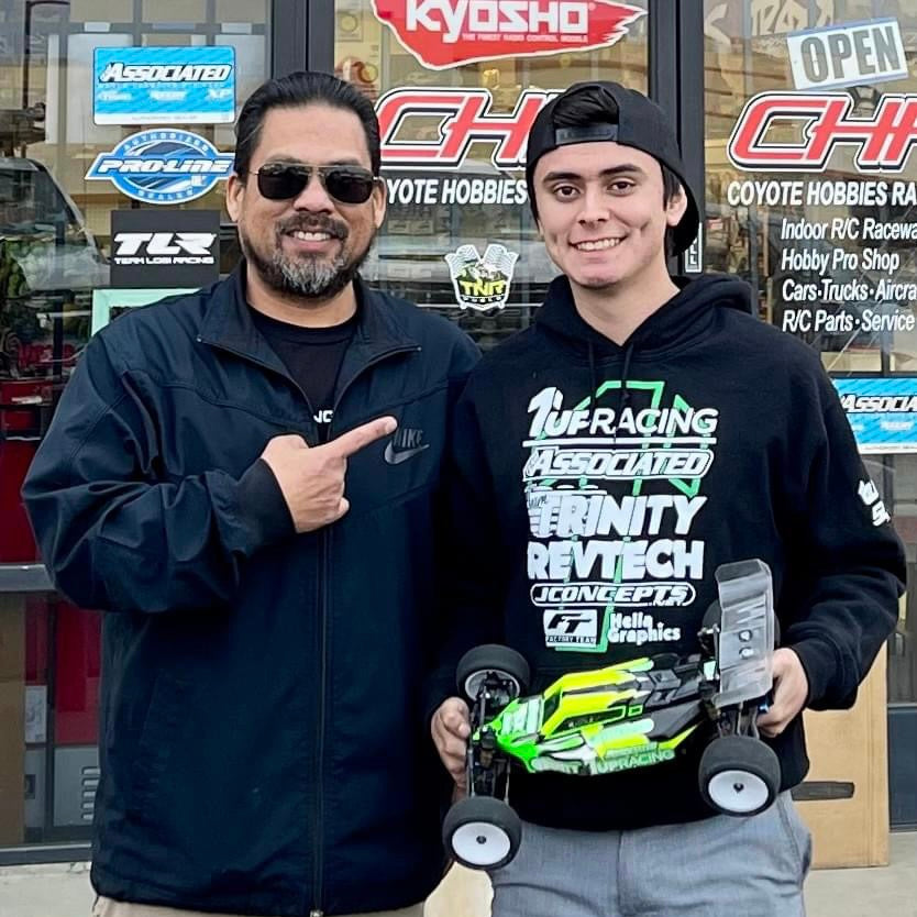 Matty G and Jason Laurel at Coyote Hobbies