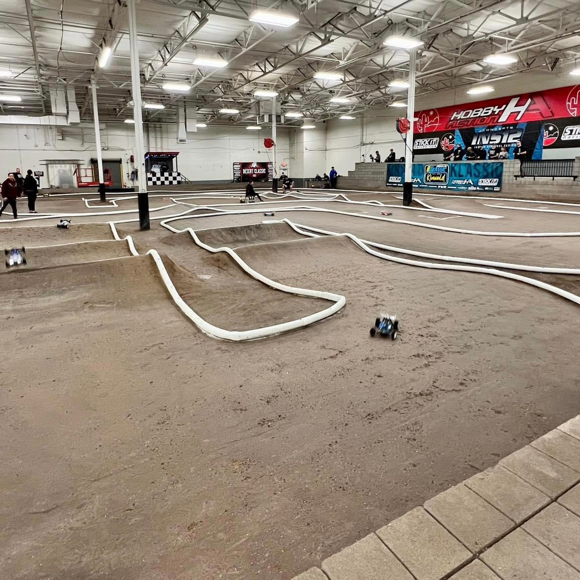 1up Racing in the house at Hobby Action R/C Raceway