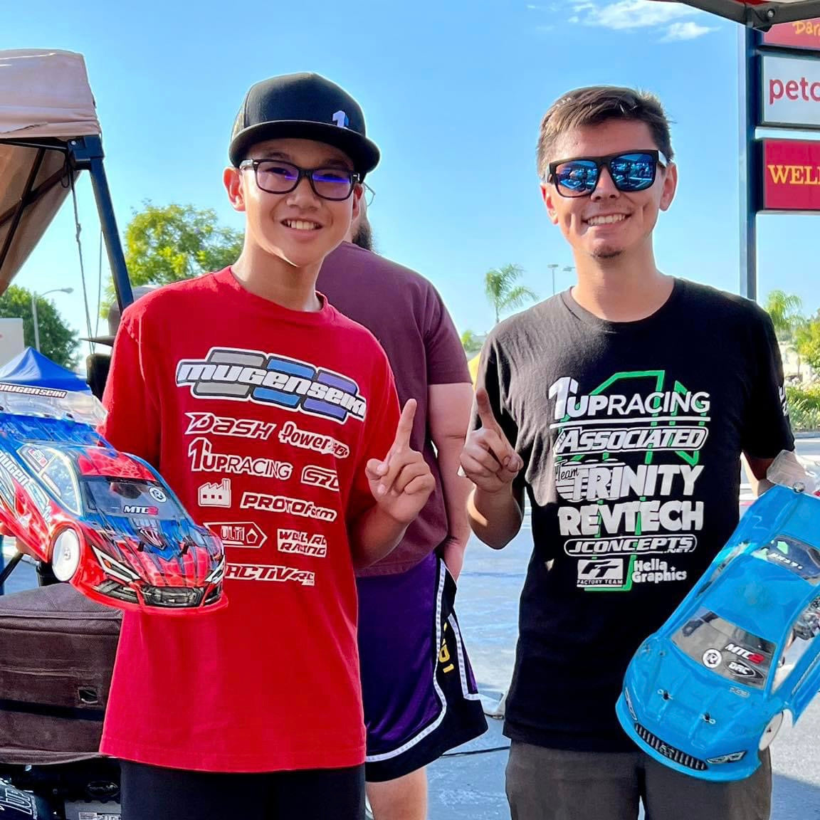 Jacob and Matty at the Lap Factory