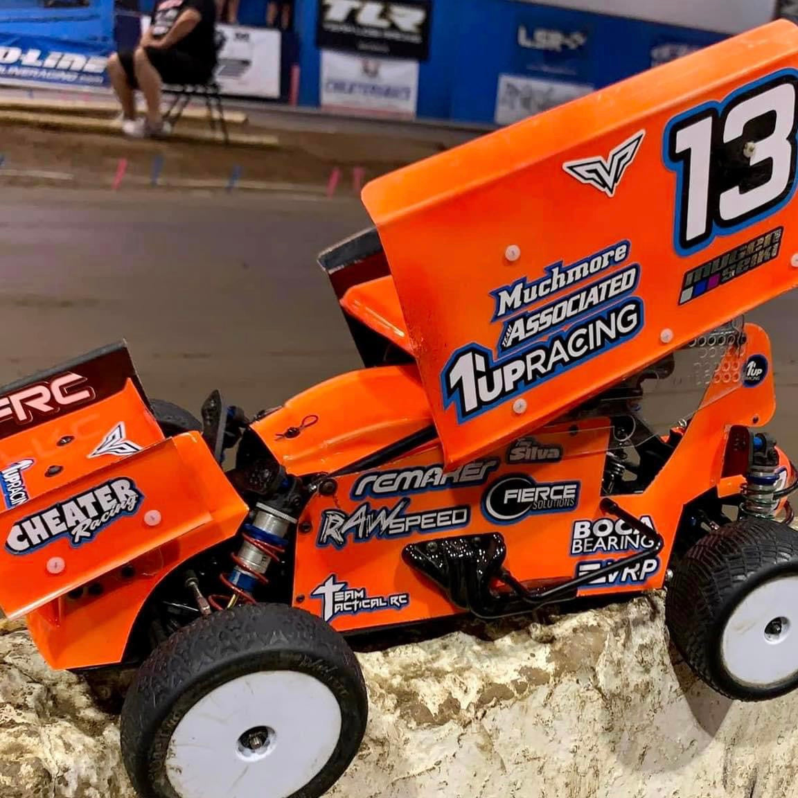 Tony Silva in the halloween spirit at LSR Speed Way