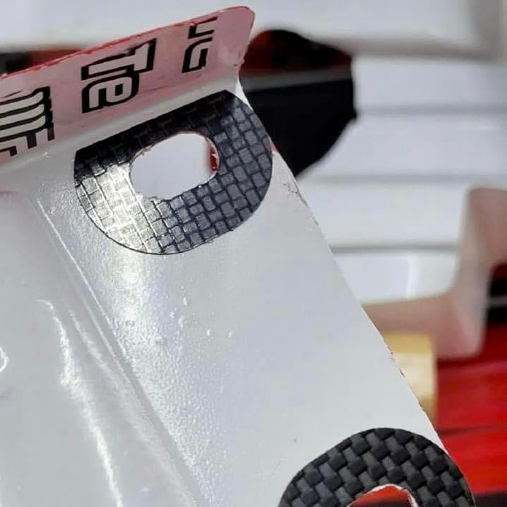 Spencer Klein Utilizing the 1up Racing CF Protective Body Washers