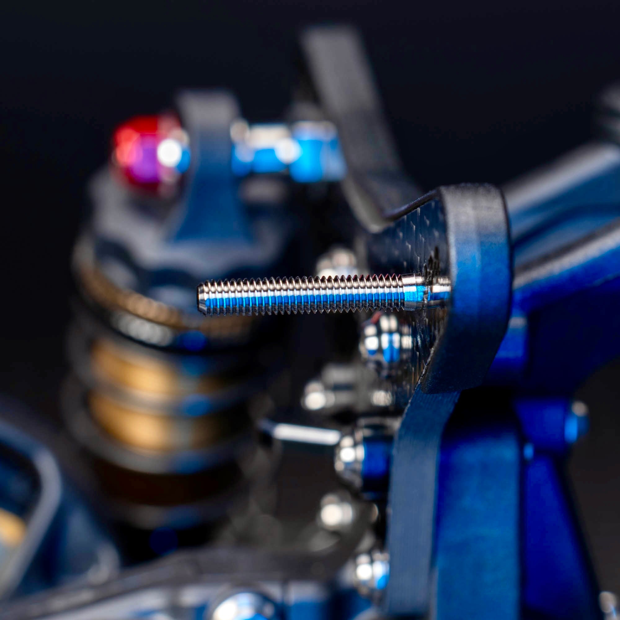 1up Racing Pro Duty Titanium Upper Shock Mounts