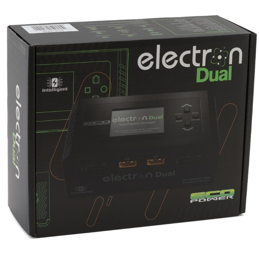EcoPower "Electron Dual" Intelligent LiPo/LiHV/LiFe AC/DC Charger