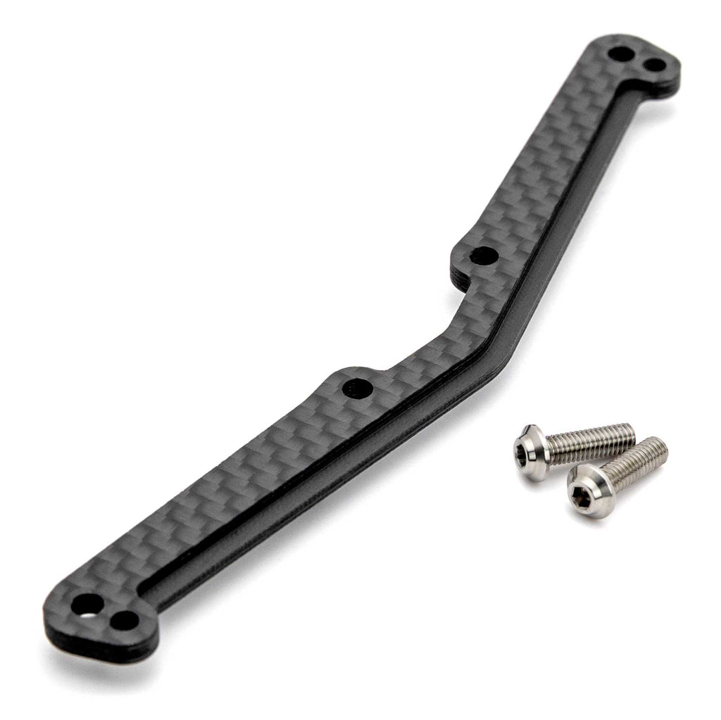 Mounted Racing Plate 1up Racing CF1 Vertical Rear Body Mount Plate - AE TC8