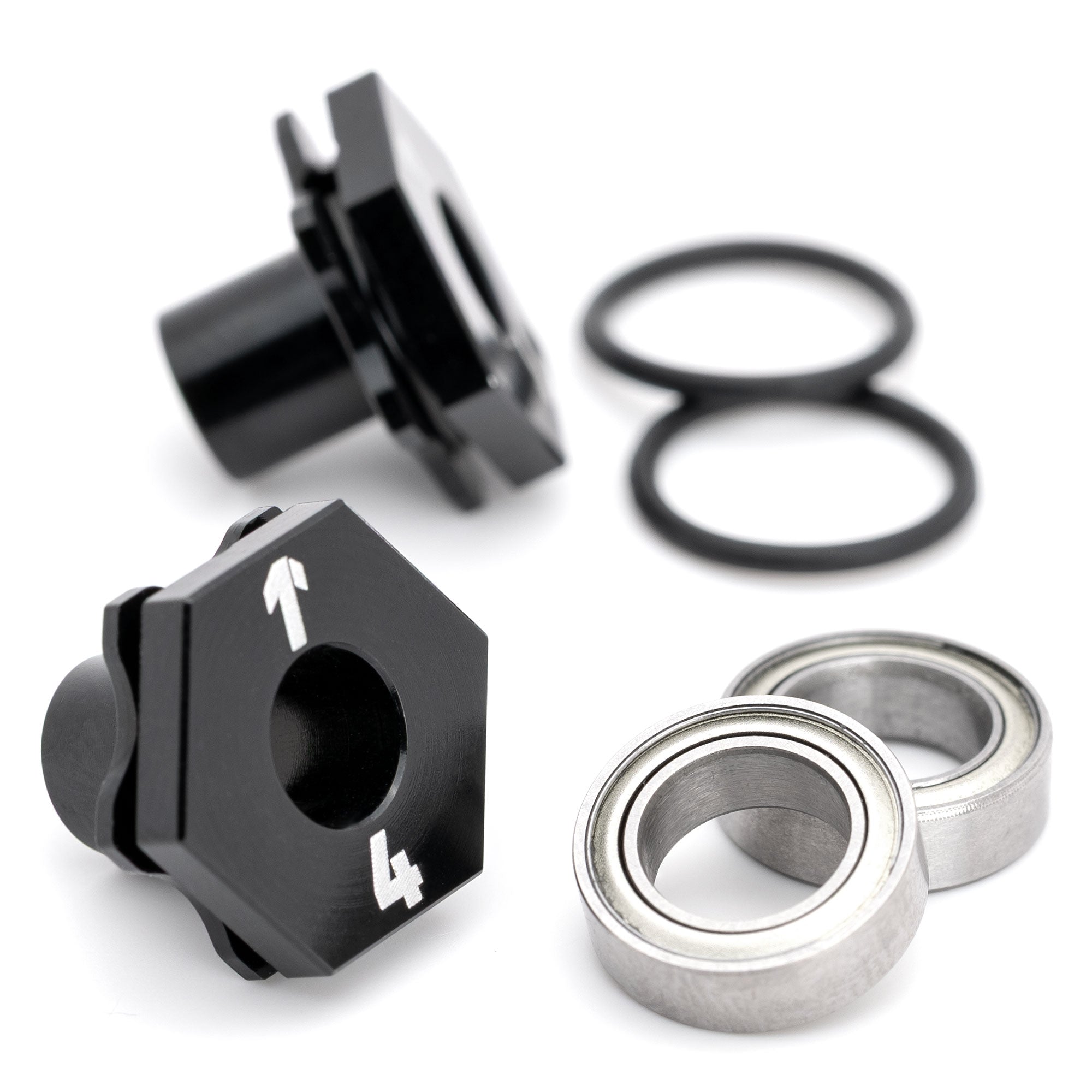1up Racing DirectHex Hub Axles - AE TC8