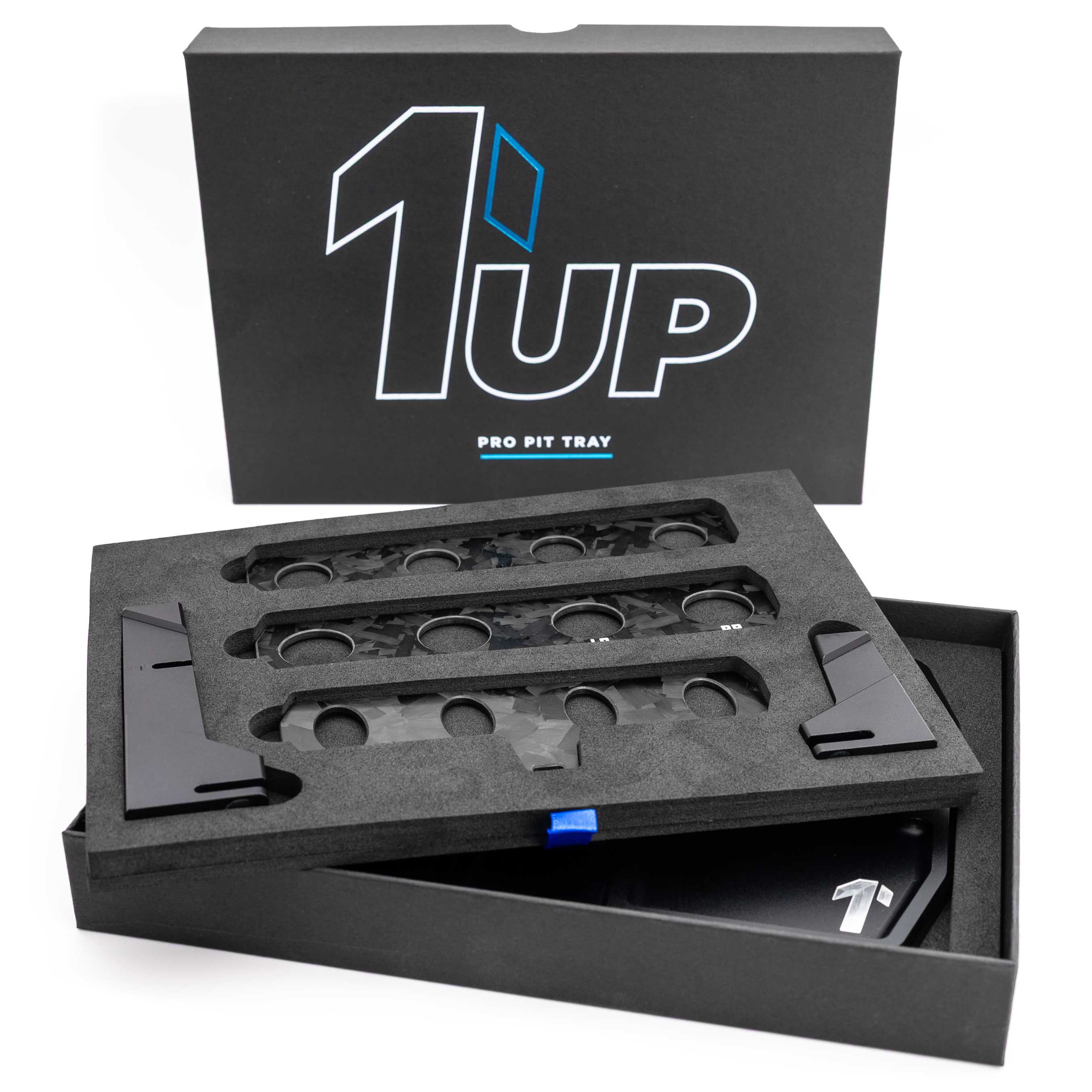 1up Racing Pro Pit Tray with Shock Stands