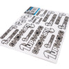 1up Racing Pre-Cut Decal Sheets