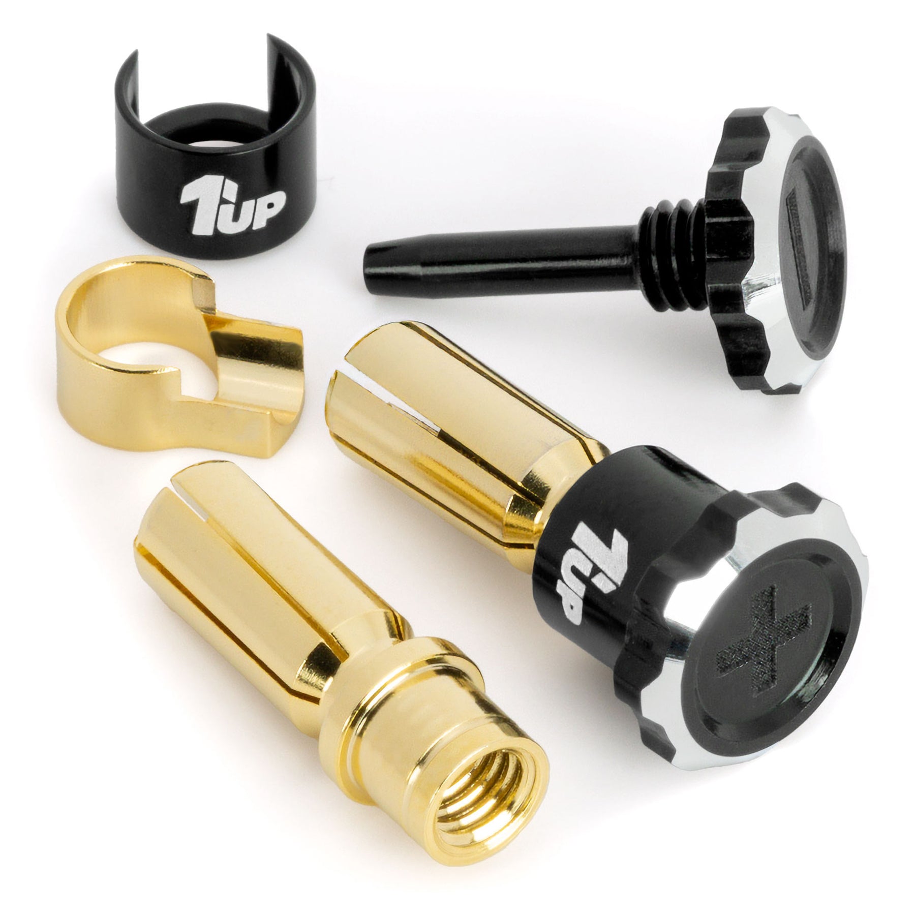 1up Racing Lockdown Adjustable Bullet Plugs - PRE-ORDER - Early-Mid March Arrival