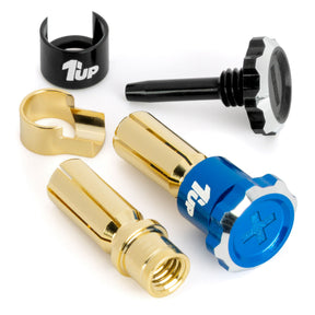 1up Racing Lockdown Adjustable Bullet Plugs - PRE-ORDER - Early-Mid March Arrival