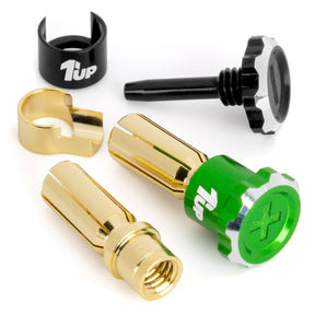 1up Racing Lockdown Adjustable Bullet Plugs - PRE-ORDER - Early-Mid March Arrival