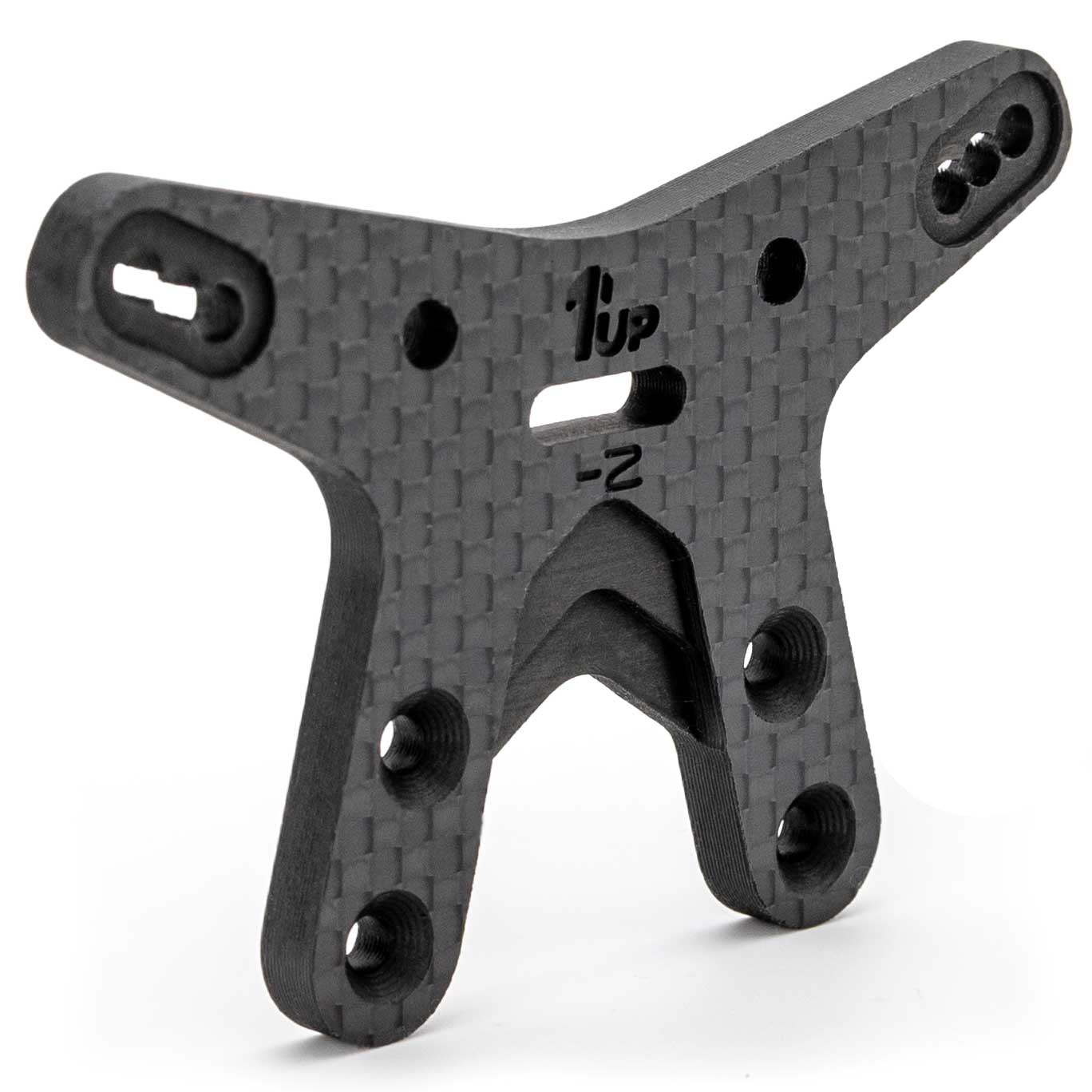 1up Racing CF1 -2mm Front Shock Tower - AE RC10B7