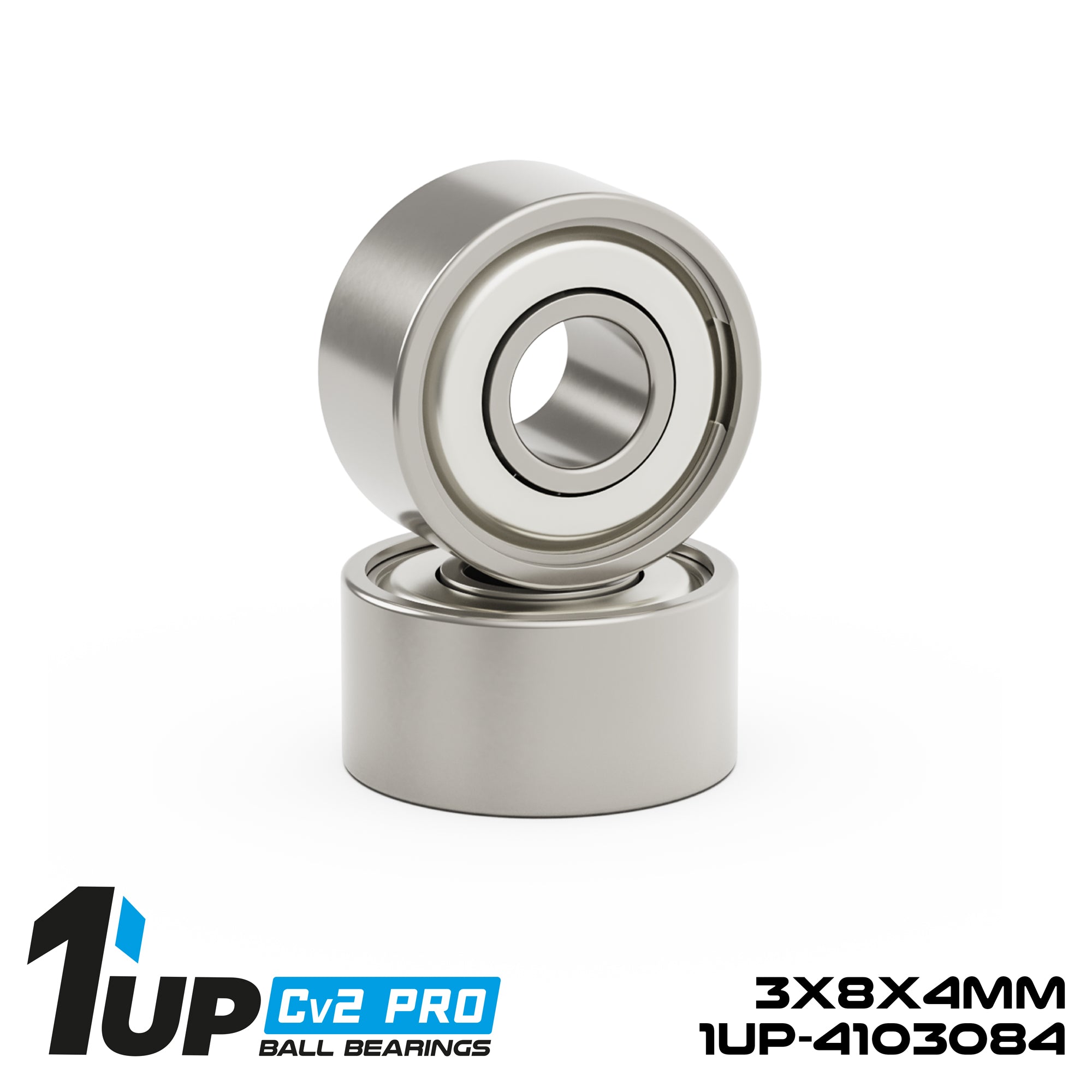 1up Racing Cv2 Pro Hybrid-Ceramic Ball Bearings