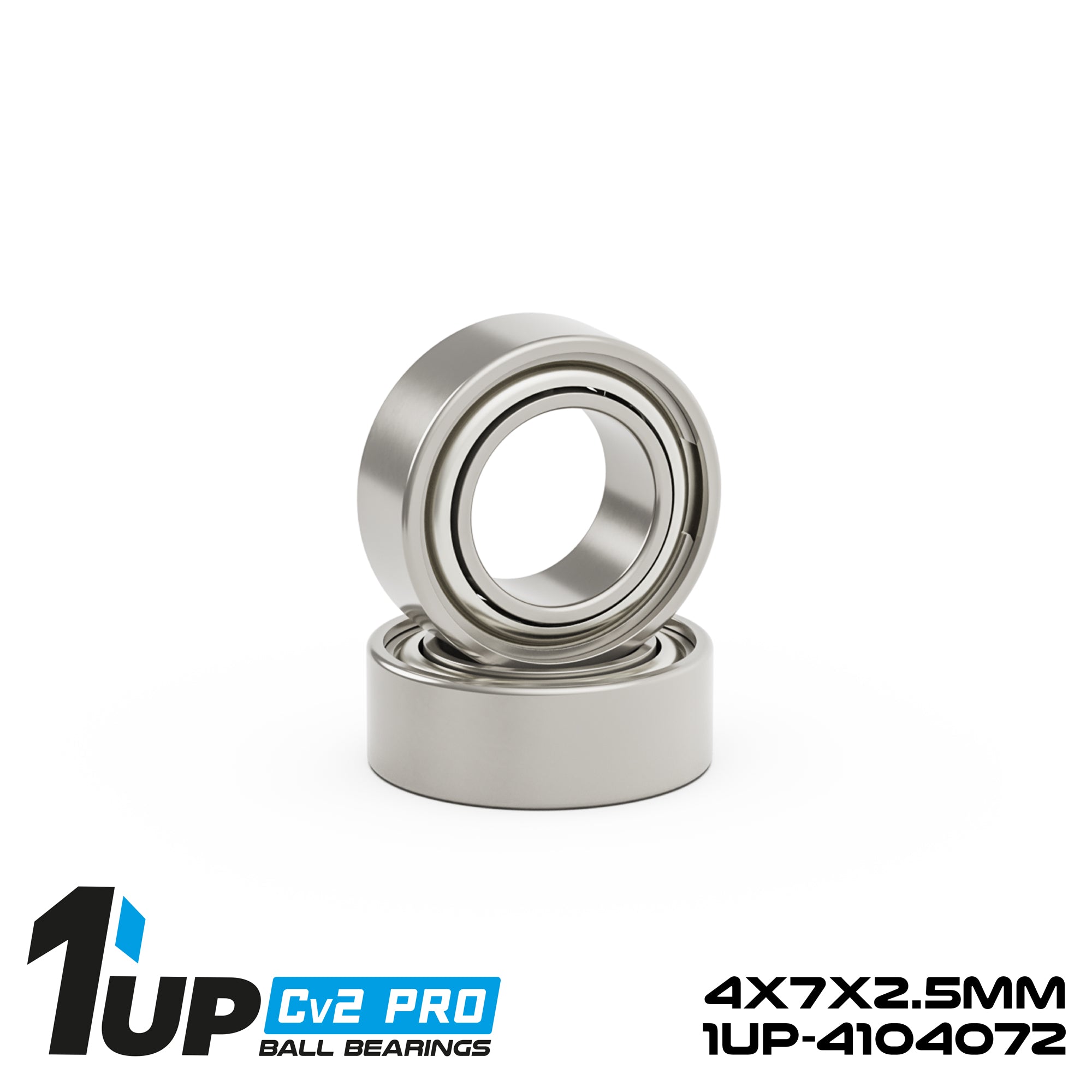 1up Racing Cv2 Pro Hybrid-Ceramic Ball Bearings