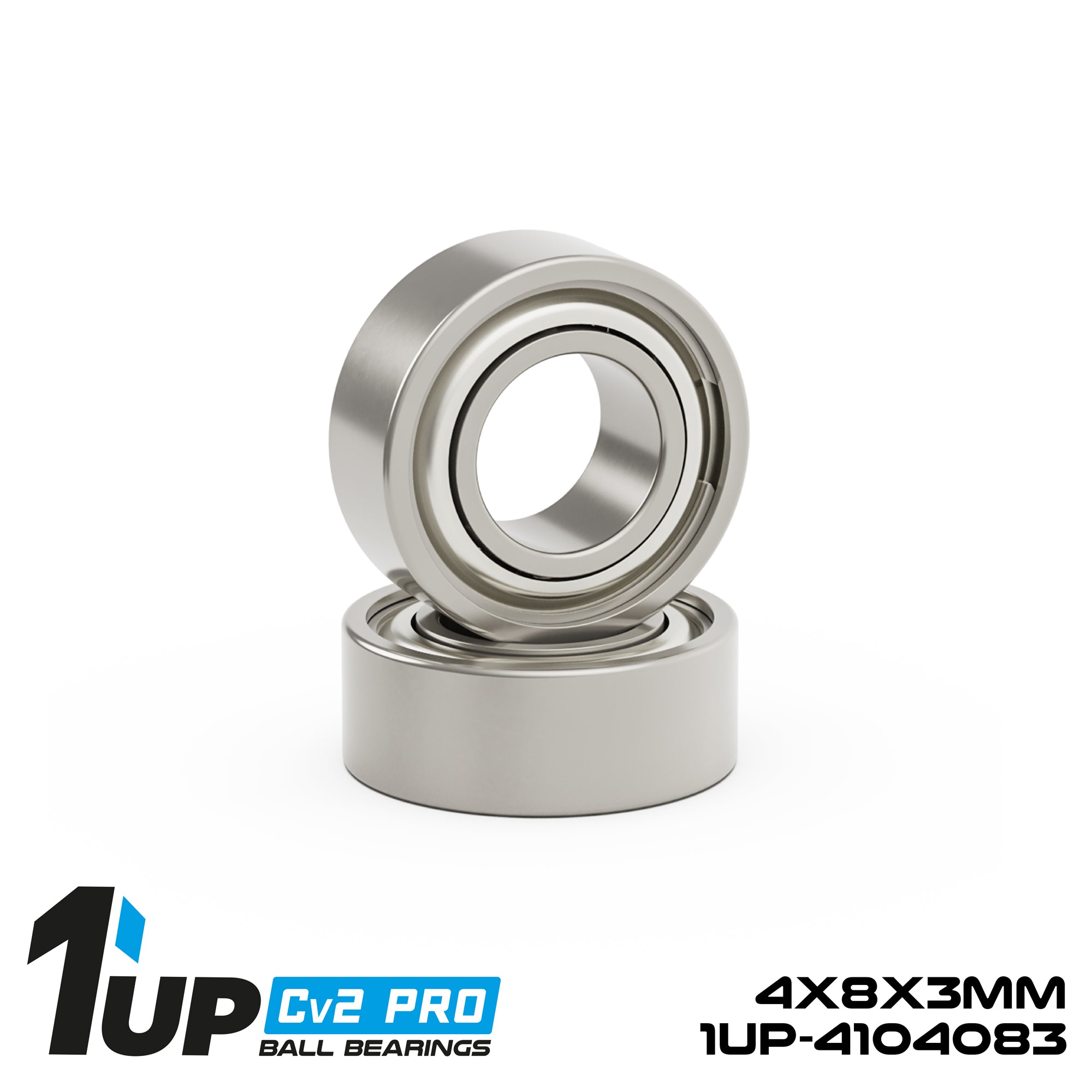 1up Racing Cv2 Pro Hybrid-Ceramic Ball Bearings