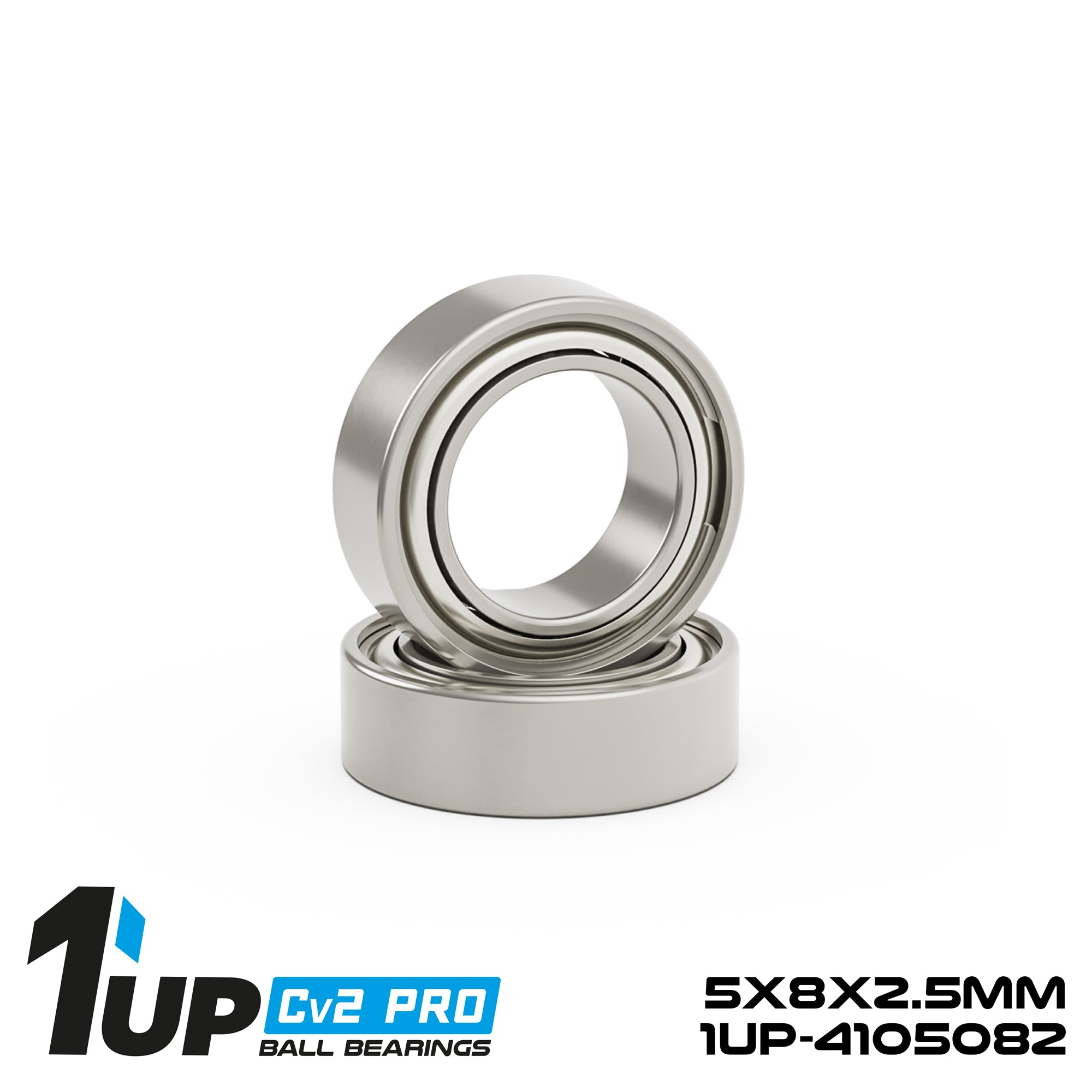 1up Racing Cv2 Pro Hybrid-Ceramic Ball Bearings