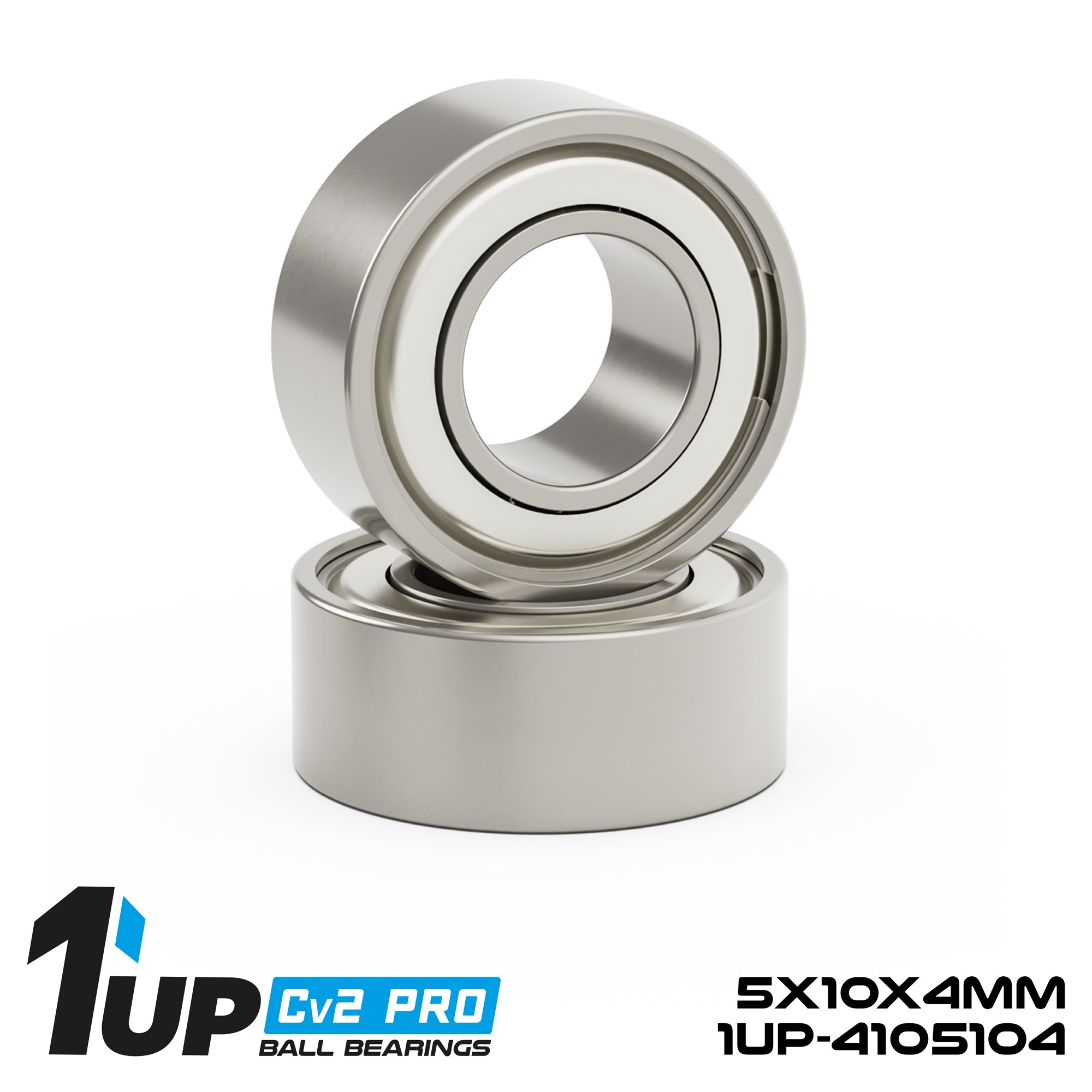 1up Racing Cv2 Pro Hybrid-Ceramic Ball Bearings