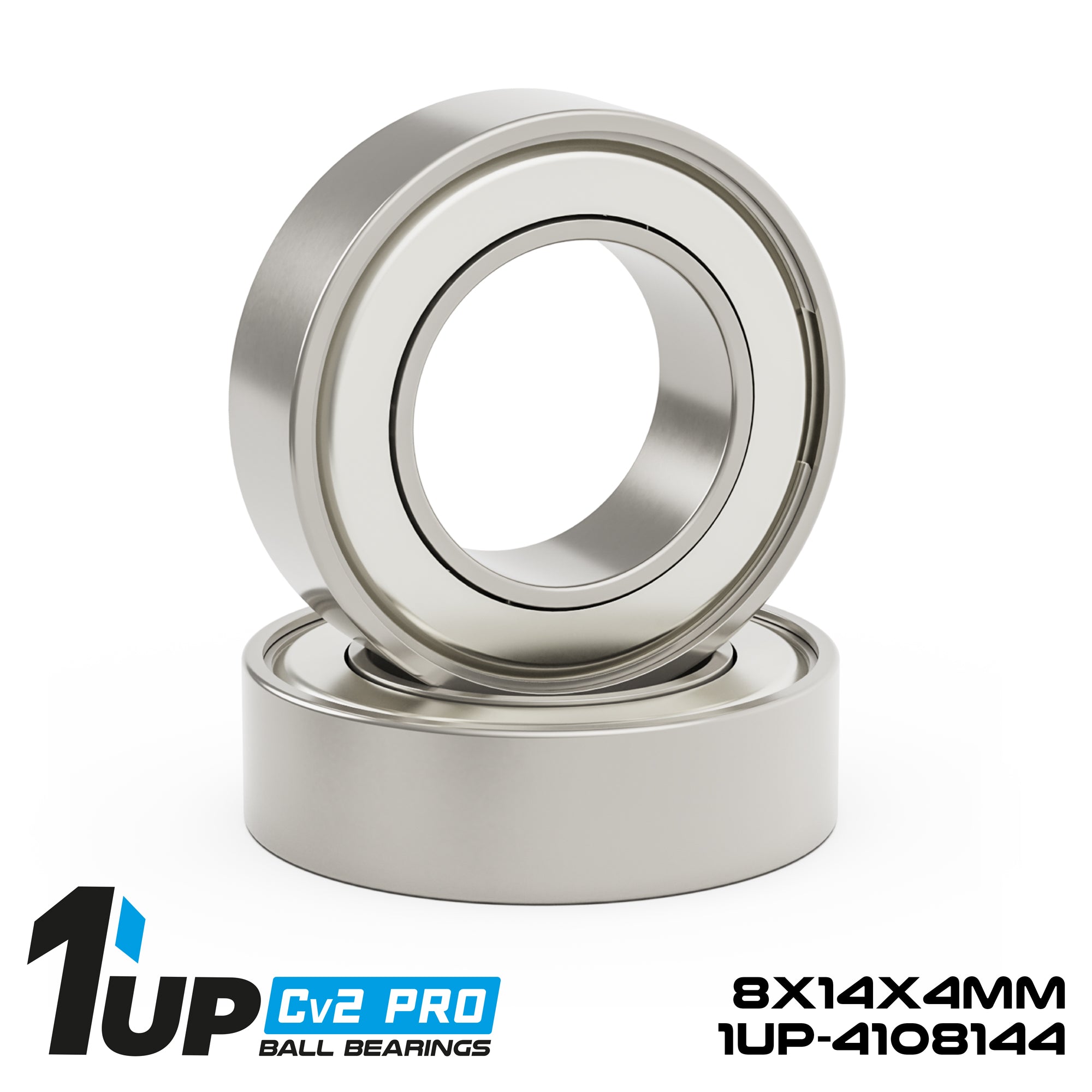 1up Racing Cv2 Pro Hybrid-Ceramic Ball Bearings