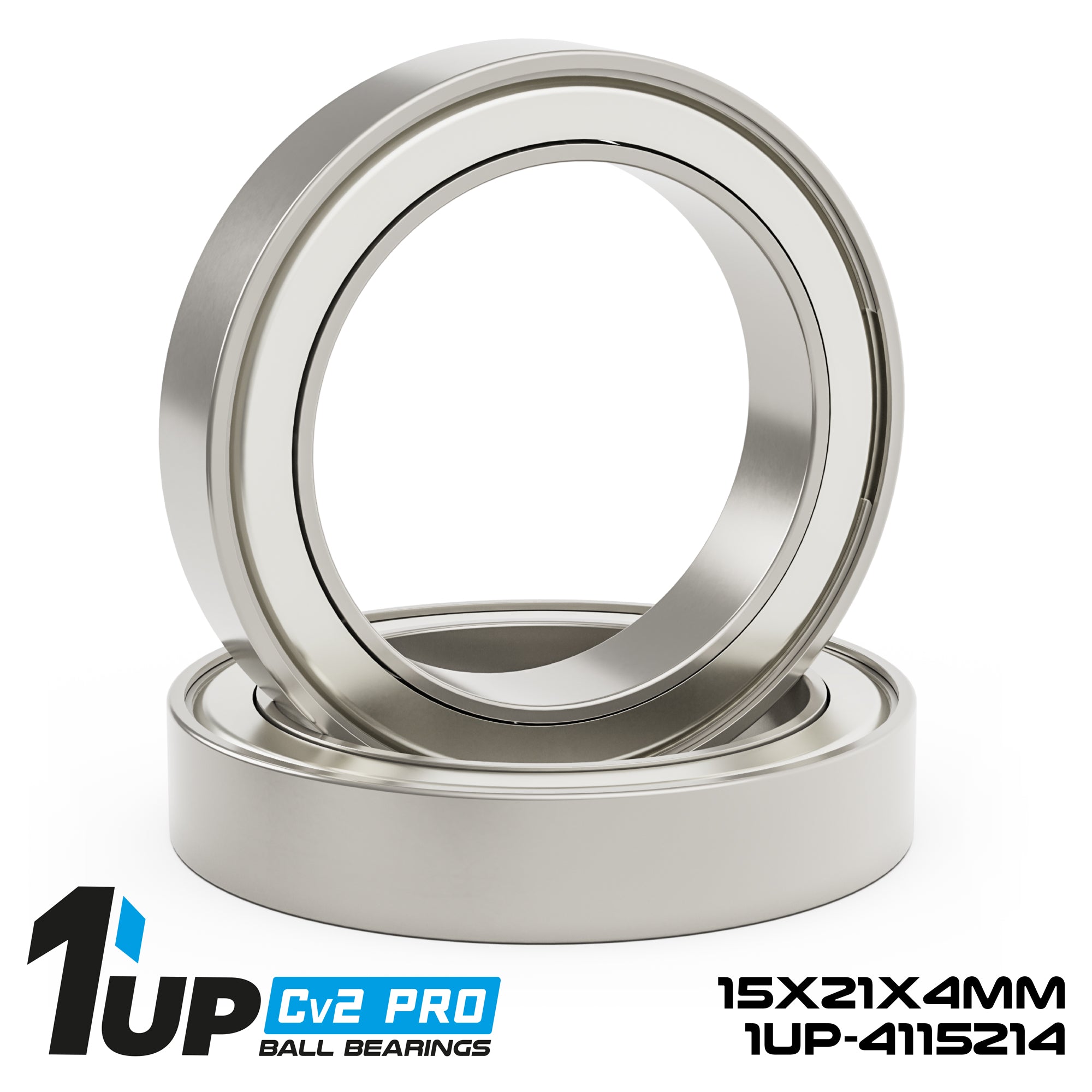 1up Racing Cv2 Pro Hybrid-Ceramic Ball Bearings