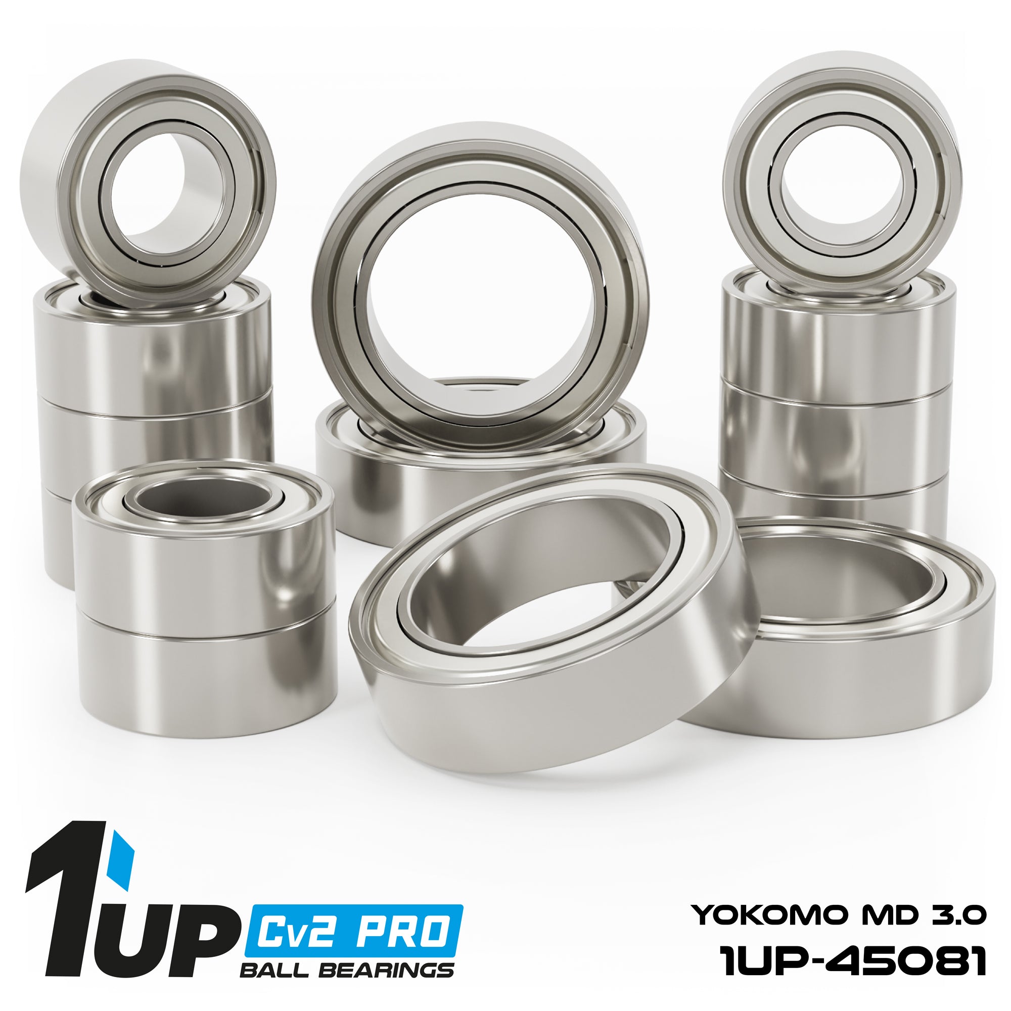 1up Racing Cv2 Pro Ball Bearing Set - Yokomo MD 3.0