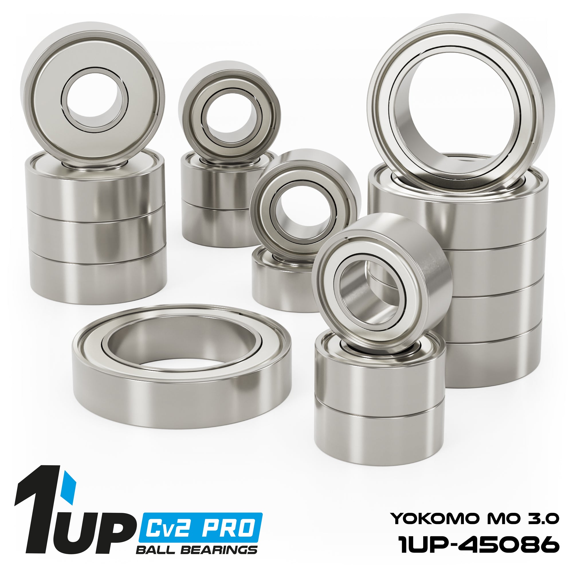 1up Racing Cv2 Pro Ball Bearing Set - Yokomo MO 3.0