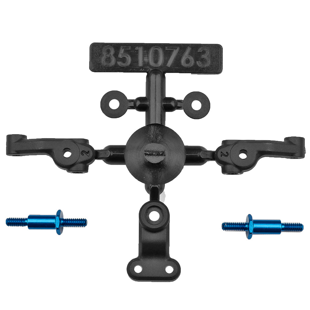 Team Associated RC28 Steering Block And Servo Horn Set