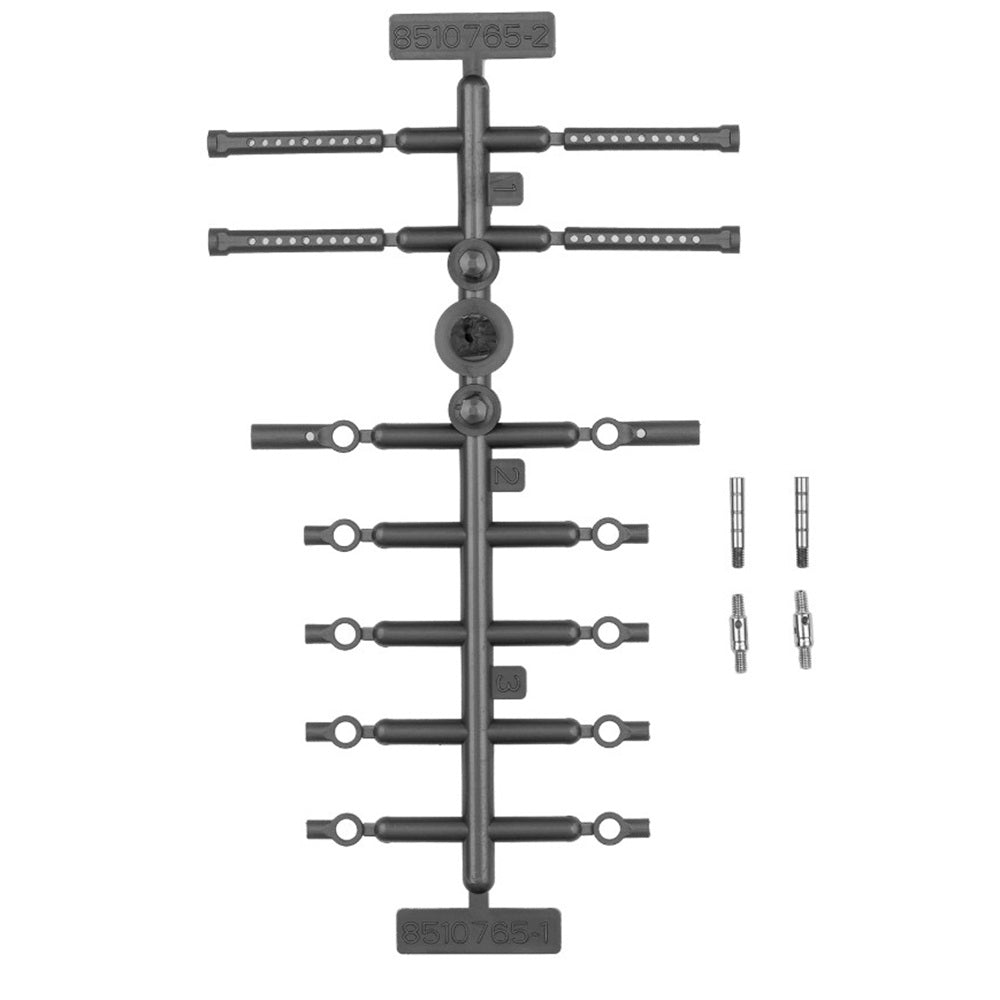 Team Associated RC28 Turnbuckle and Damper Tube Set