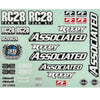 Team Associated RC28 Decal Sheet