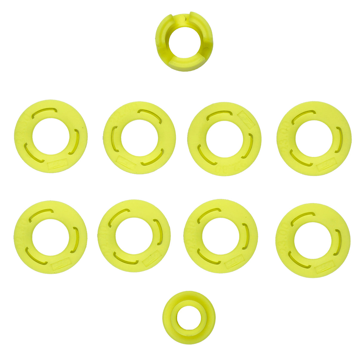 FT RC28 Sidewall Flange Set - Yellow