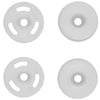 Team Associated RC28 Wheel Set - White