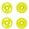 Team Associated RC28 Wheel Set - Yellow