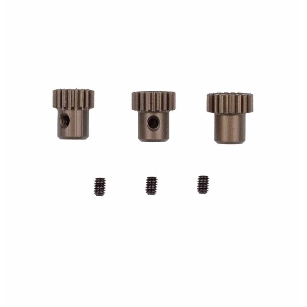 Team Associated RC28R Ft Aluminum 1:28 Scale Pinion Gear Set, 15-17 Tooth - 64p