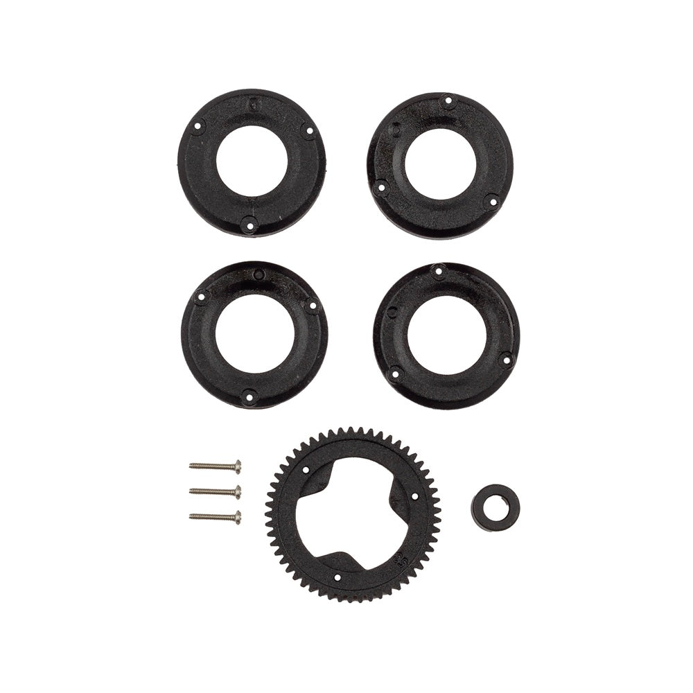 Team Associated RC28R.1 Spur Gear and Differential Covers Set