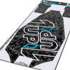 1up Racing Forged Carbon Look Chassis Skin - TLR 22X DC