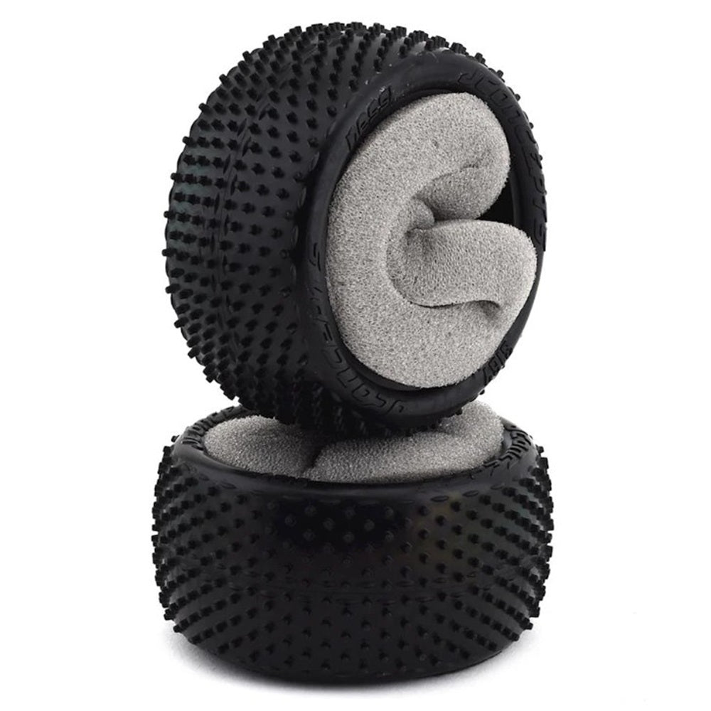 JConcepts Nessi 2.2" Rear Buggy Carpet Tires (2) (Pink)