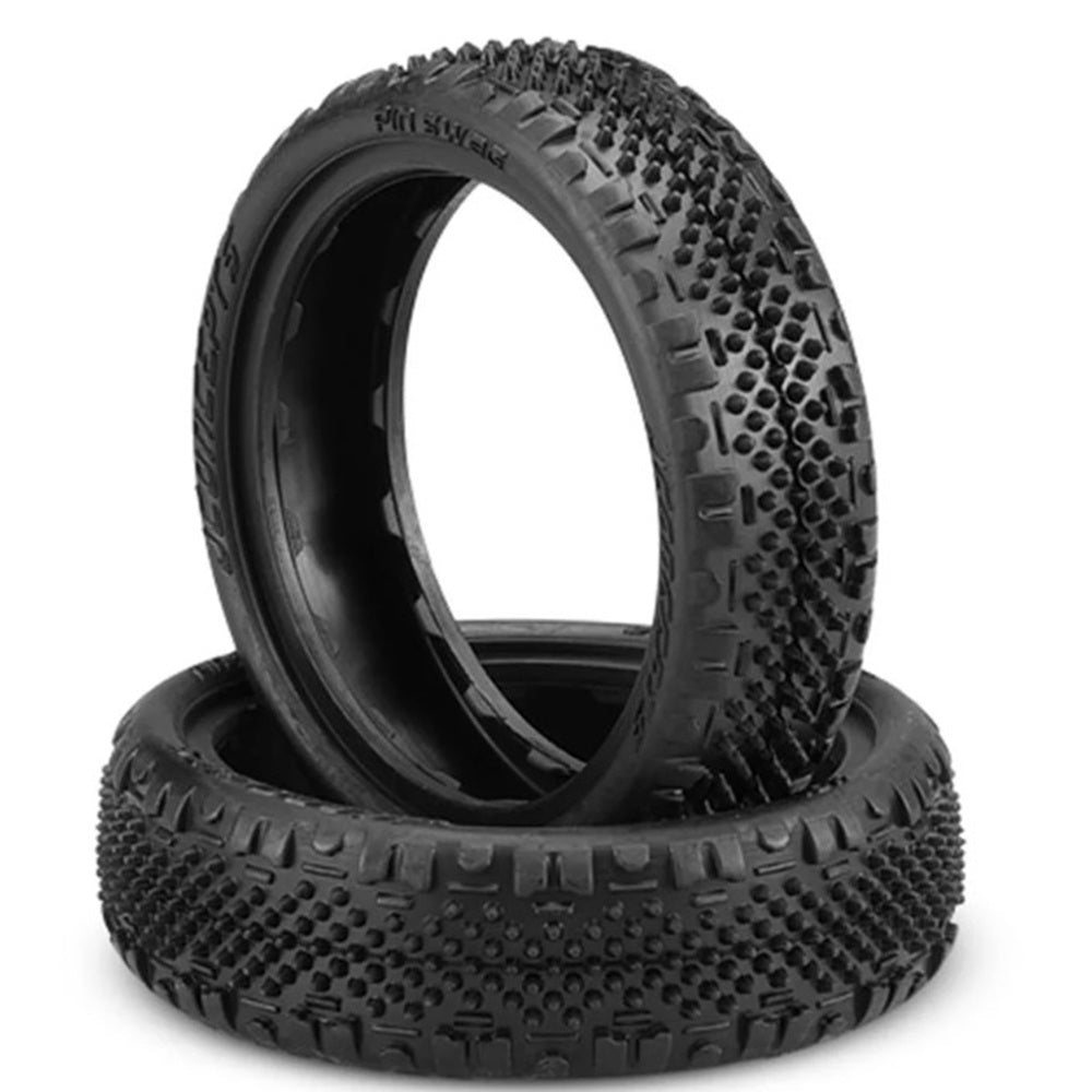 JConcepts Pin Swag Slim 2.2" Front Buggy Carpet Tires (2) (Purple)