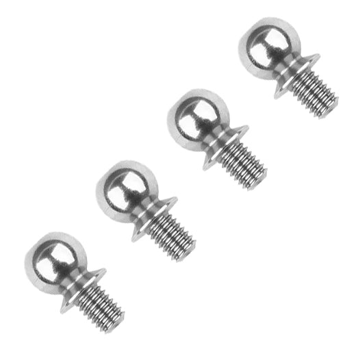 Team Associated RC10TC8 HD Ballstuds - Short - 4mm