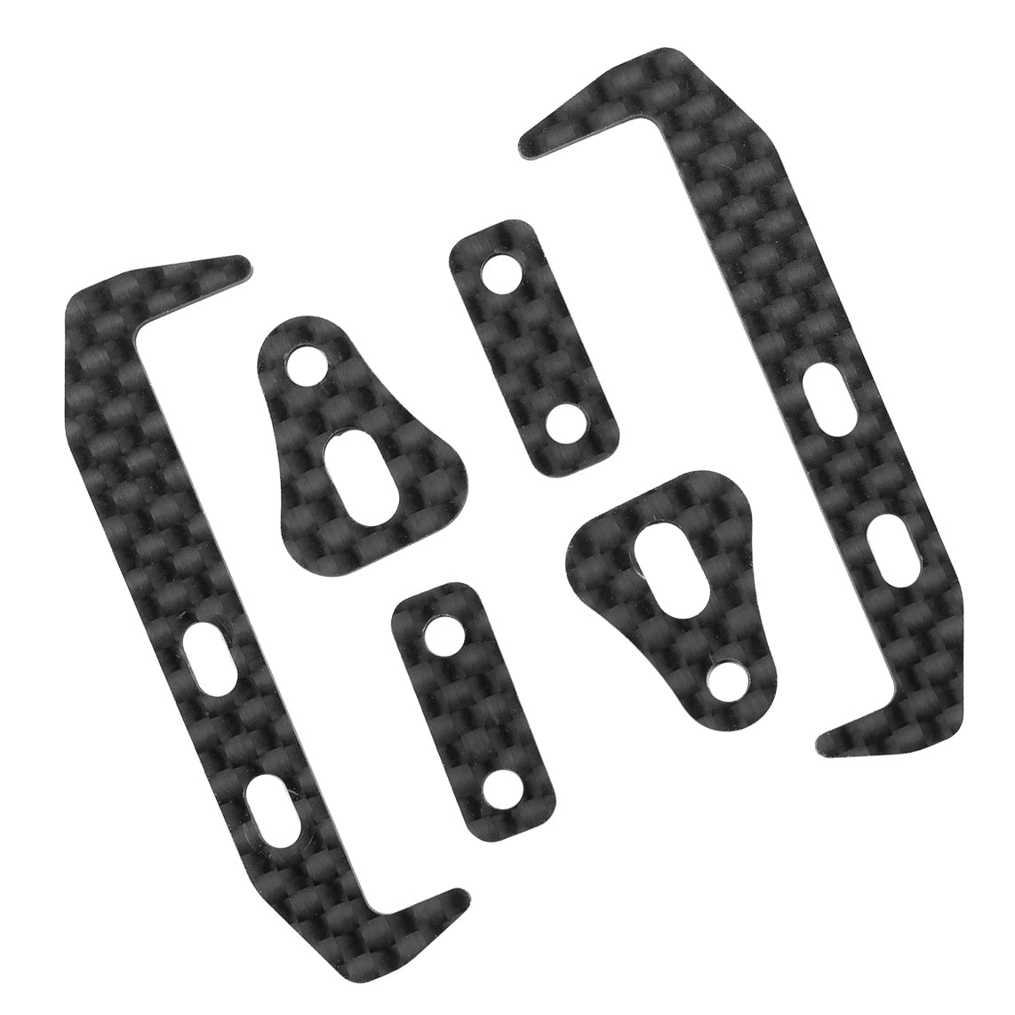 FT RC10TC8 Carbon Fiber Battery Holder Set