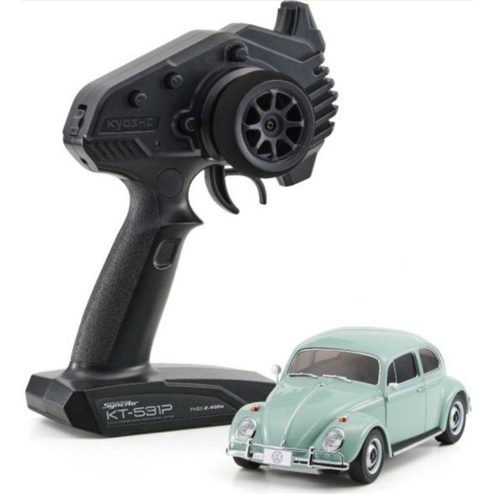 Kyosho MINI-Z RWD MR-04 readyset VW Beetle 1966 Model Bahama Blue
