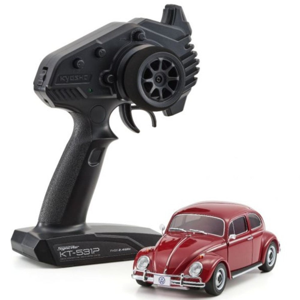 Kyosho MINI-Z RWD MR-04 readyset VW Beetle 1966 Model Ruby Red