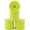 JConcepts 12mm Hex Mono 1/10 Stadium Truck Wheel (4) (T7) (Yellow)