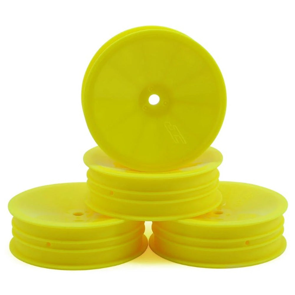 JConcepts Mono 2.2 "Slim" Front Wheels (Yellow) (4) (B7.1)