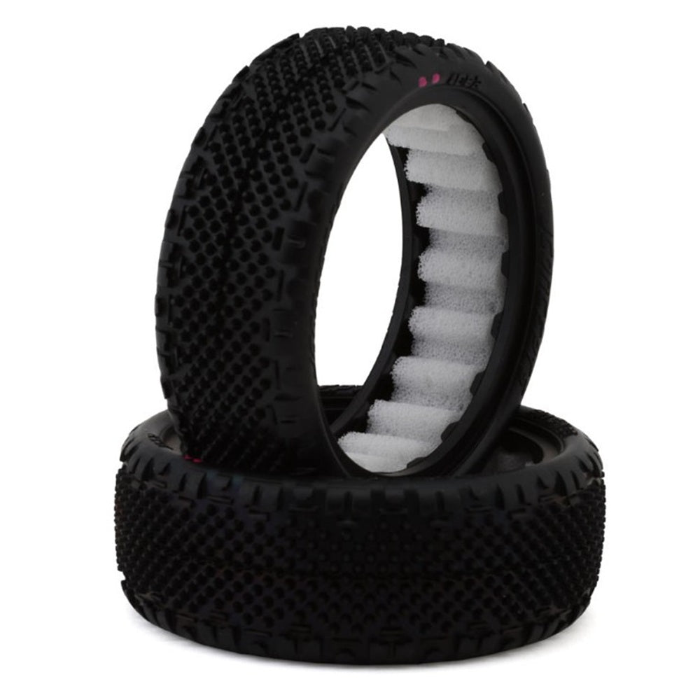 JConcepts Pin Swag LP Wide 2.2" Front Buggy Carpet Tires (2) (Pink)