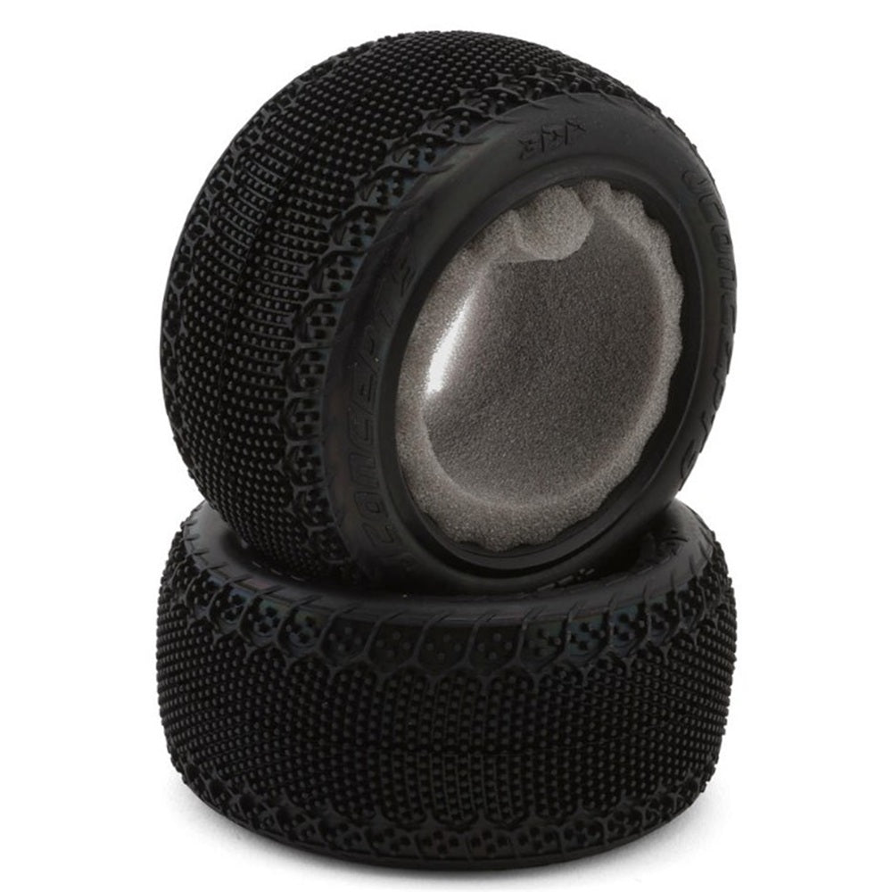 JConcepts 3DP 2.2" Rear Buggy Carpet Tires (2) (Pink)