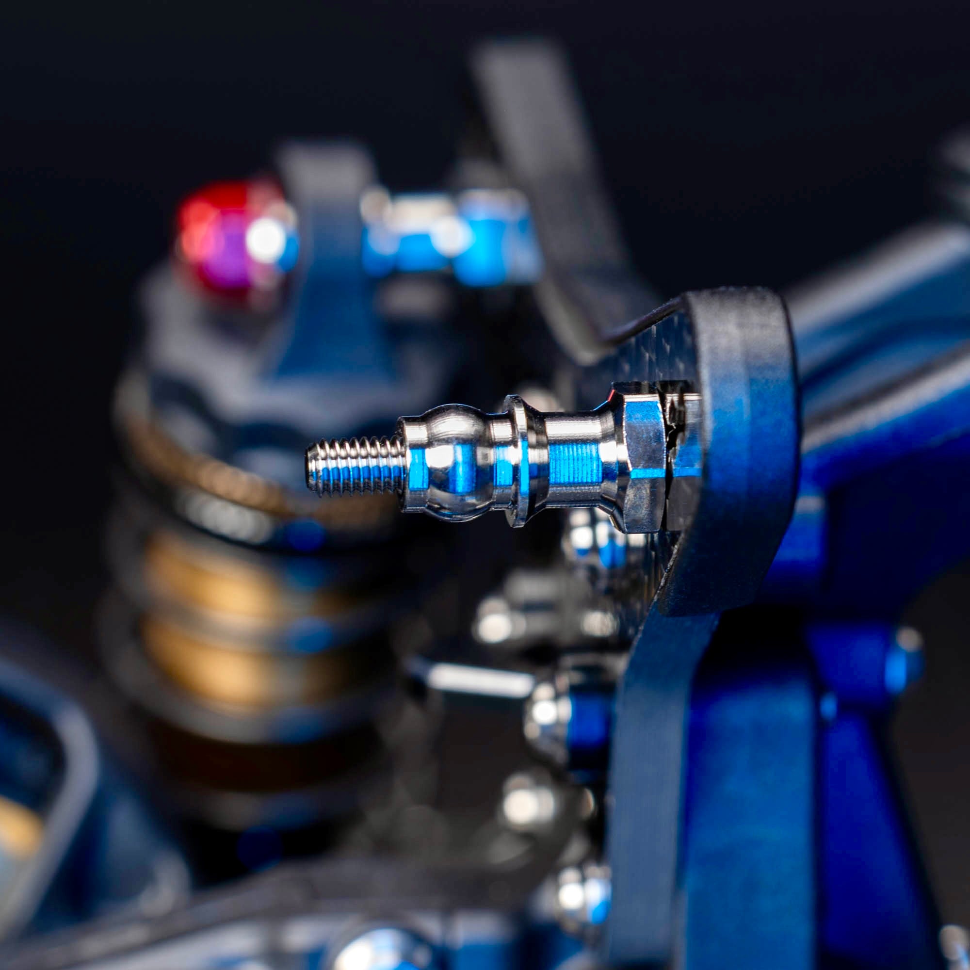 1up Racing Pro Duty Titanium Upper Shock Mounts