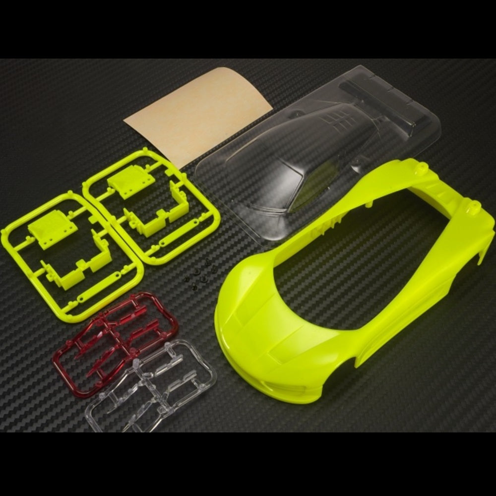 PN Racing Mini-Z Concept C9 ABS Car Body Kit Yellow