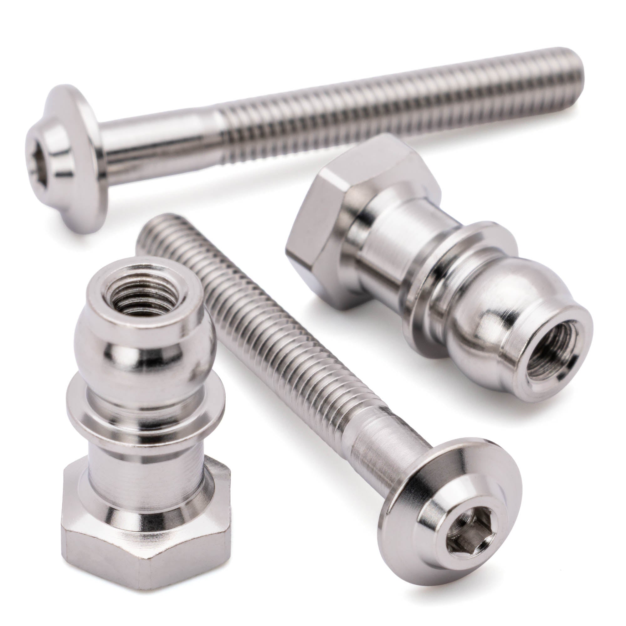 1up Racing Pro Duty Titanium Upper Shock Mounts