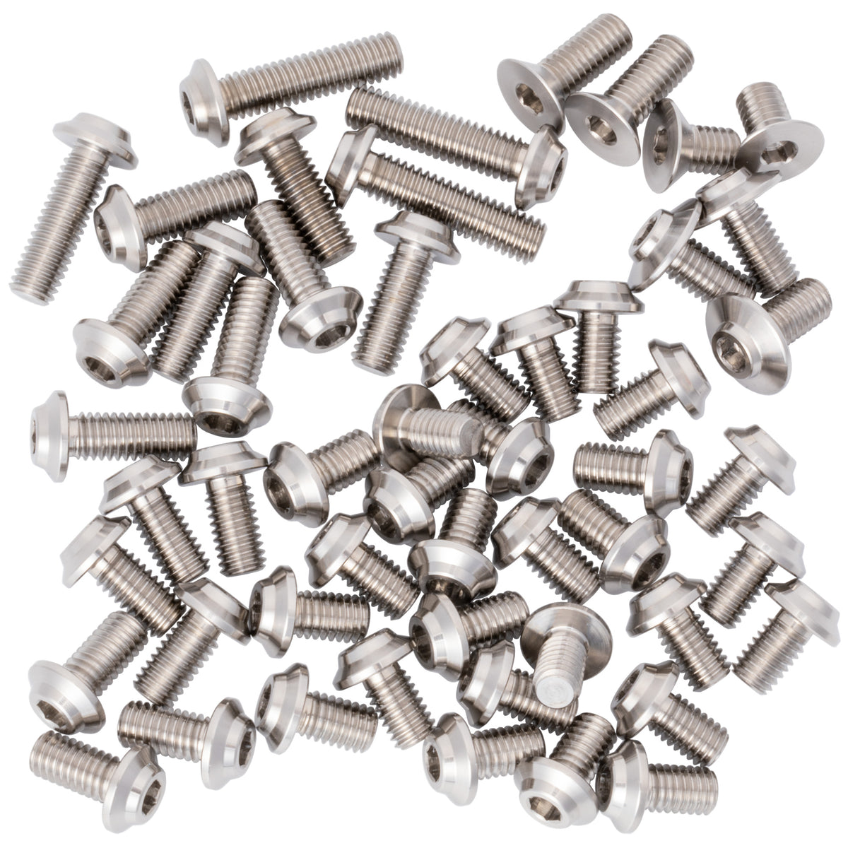 1up Racing Pro Duty Titanium Upper Screw Set - AE RC28R.1