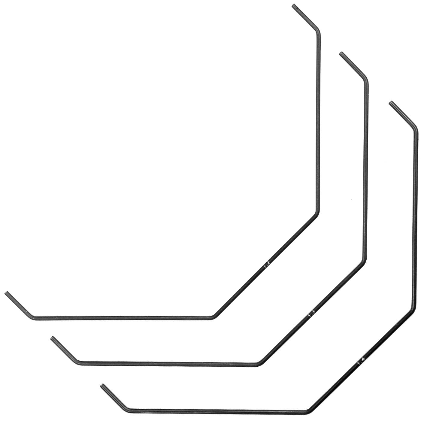 Team Associated RC10T7 Rear Anti-Roll Bars