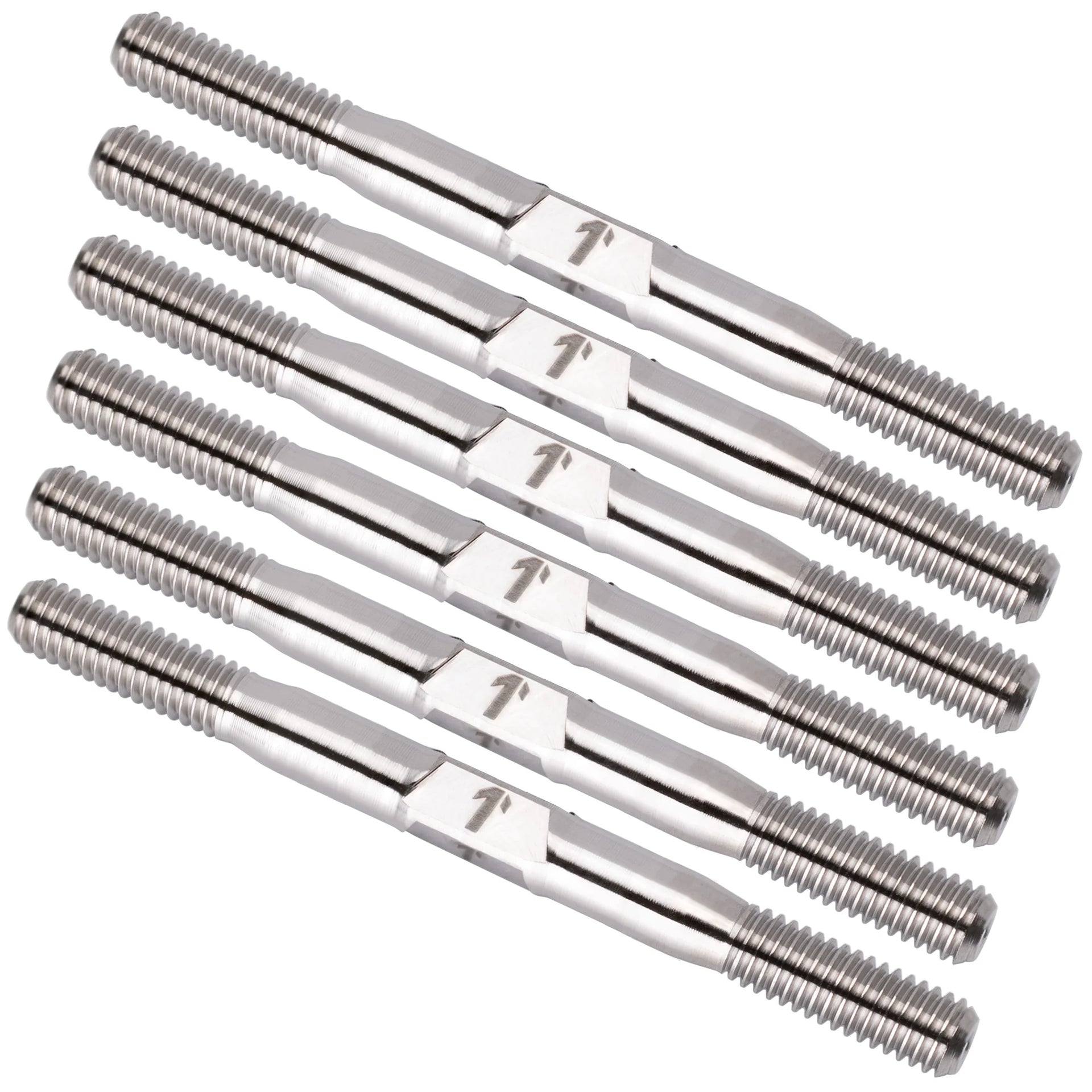 1up Racing Pro Duty Titanium Turnbuckle Set - XRAY XB2 '25
